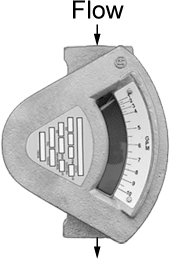 ERDCO top to bottom 3200 See-Flo Indicating Flow Meter